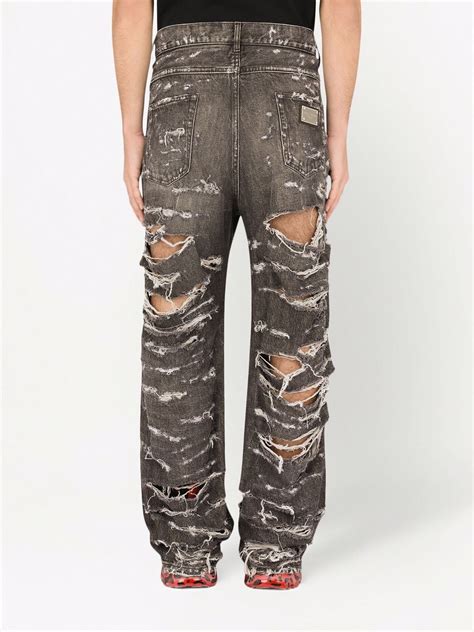 calça jeans dolce gabbana